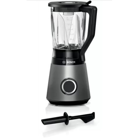 Bosch MMB6172S Mixer Tischplatten-Mixer 1200 W Schwarz, Edelstahl