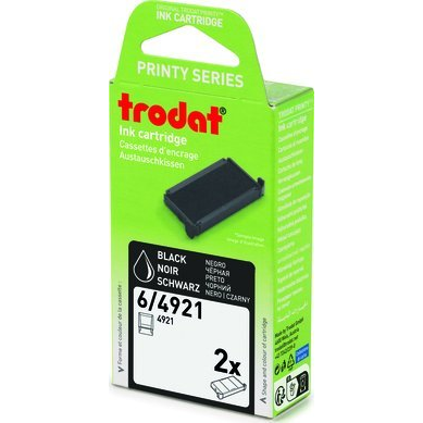 trodat Austauschkissen 2Stk schwarz 6/4921/SB