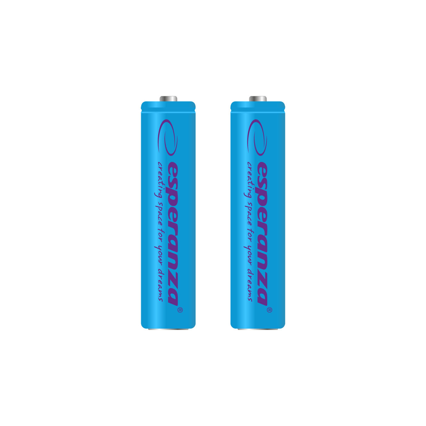 Esperanza EZA101B Újratölthető Ni-MH Ceruzaelem AAA 1000mAh 1.2V (2db/csomag) (EZA101B)