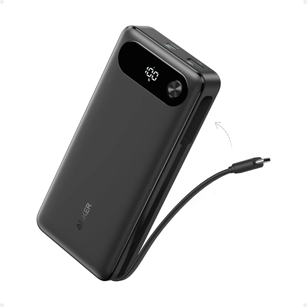 Powerbanka Anker 20000mAh 87W so zabudovaným USB-C konektorom čierna (A1383H11)