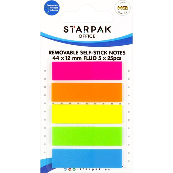  Starpak ZAKLADKA IND 12X44 5X25K FLUO STK B/C 24/1008PH