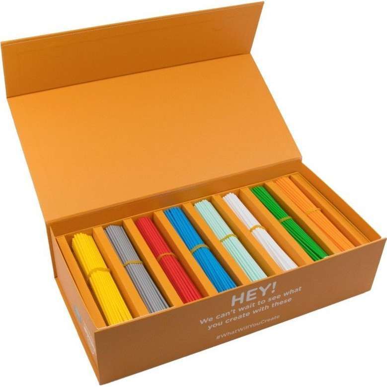 3Doodler Start EDU Plast Modrá, Azúrová, Zelená, Šedá, Oranžová, Červená, Biela, Žltá