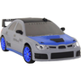 Távirányítós Sportautó - R/C, 1:24, Cserélhető Kerekekkel, Szürke