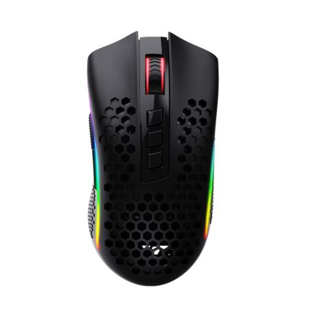 Redragon Storm Pro M808-KS 16000 DPI RGB безжична геймърска мишка, черна