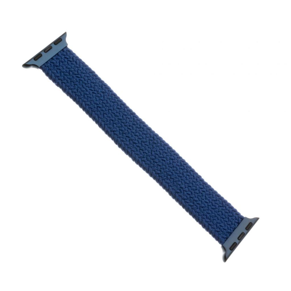 FIXED Elastic Nylonový remienok pre Apple Watch 38/40/41 mm veľkosť S modrá