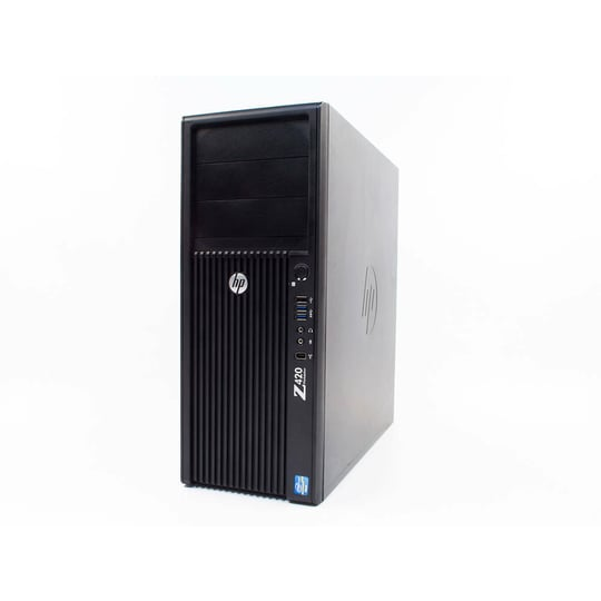 Számítógép HP Z420 Workstation Xeon E5-1620 v2 | 16GB DDR3 | 240GB SSD | 1TB HDD 3,5" | DVD-RW | Quadro K4000 3GB | Win 10 Pro | Silver