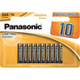 Panasonic 1.5V Alkáli AAA ceruza elem Alkaline Power (10db / csomag) (LR03APB/10BW)