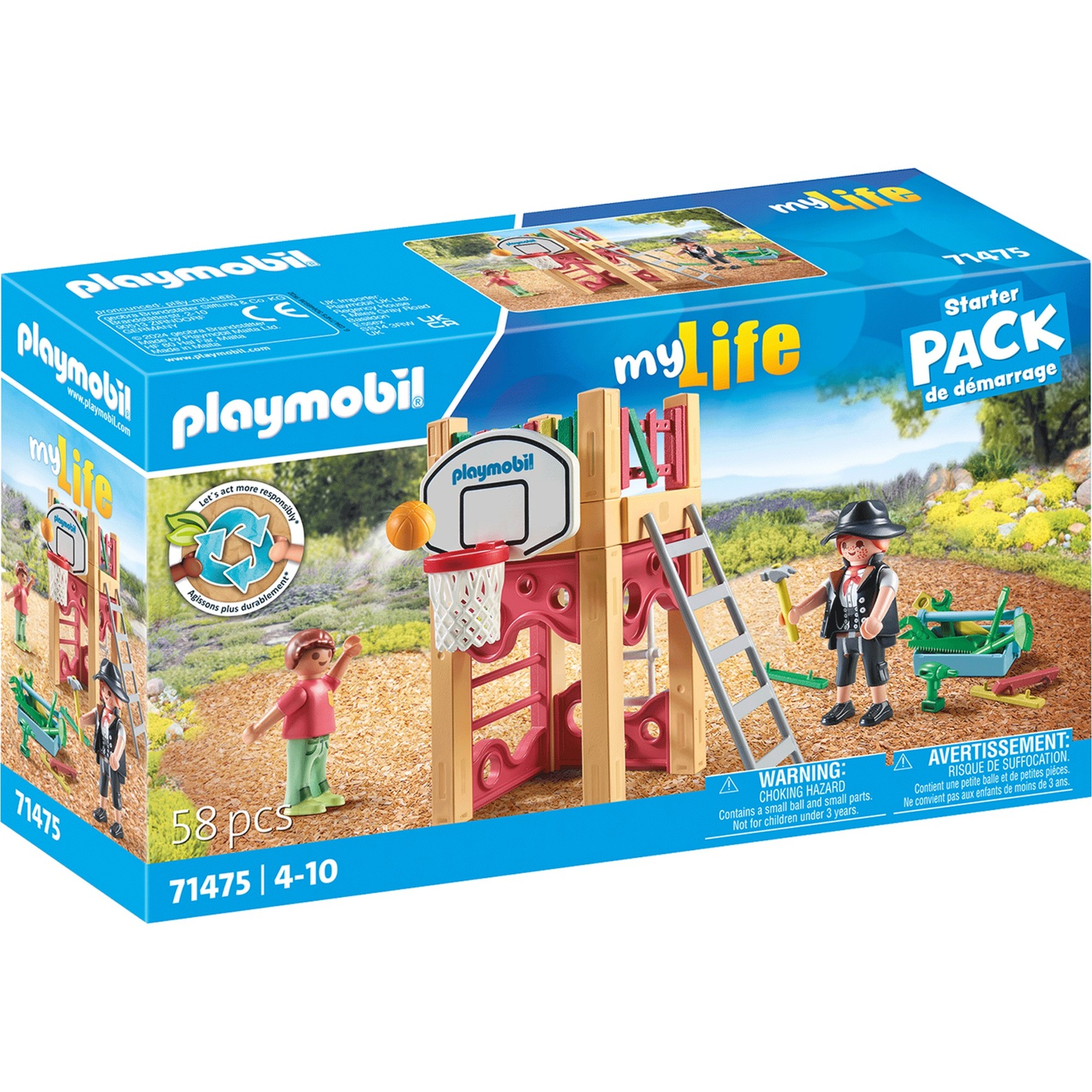 Playmobil City Life : 71475 - Szorgalmas ácslány kezdőszett (71475)