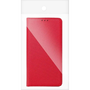Smart Magnet Xiaomi Redmi 10 Oldalra Nyíló Mágneses Könyv Tok Szilikon Belsővel Piros