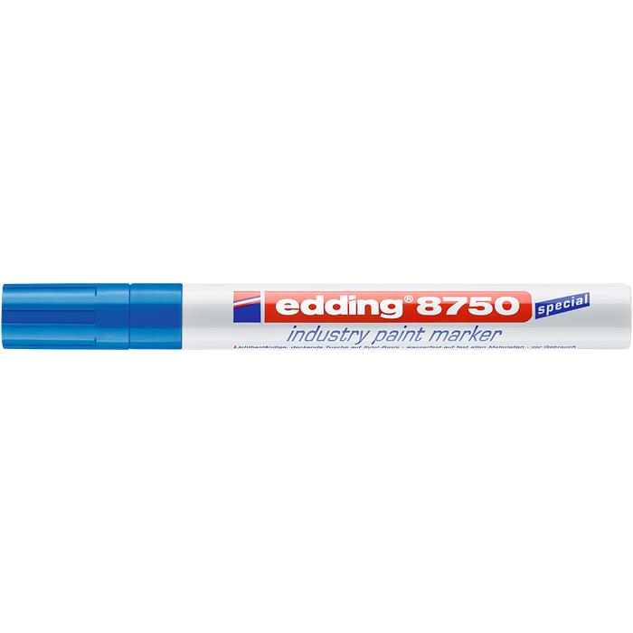 Priemyselný lakový marker 8750 modrý Edding (7580197005)
