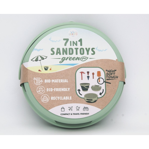 Compactoys összerakható készlet 7in1 zöld