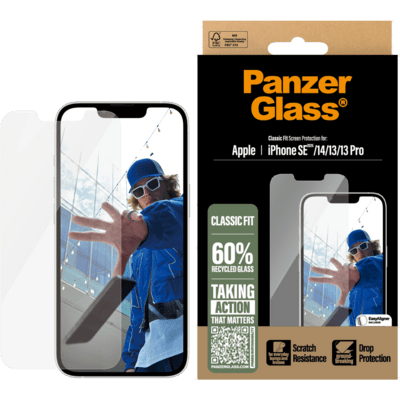 PanzerGlass PG Scrn iPhone SE (2025) Classic Fit WA Klar skærmbeskytter Apple 1 stk