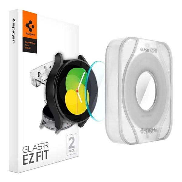 Spigen EZ Fit Samsung Galaxy Watch 4/4 eSIM/5 eSIM Kijelzővédő üveg - 44 mm (2db) (AGL05339)