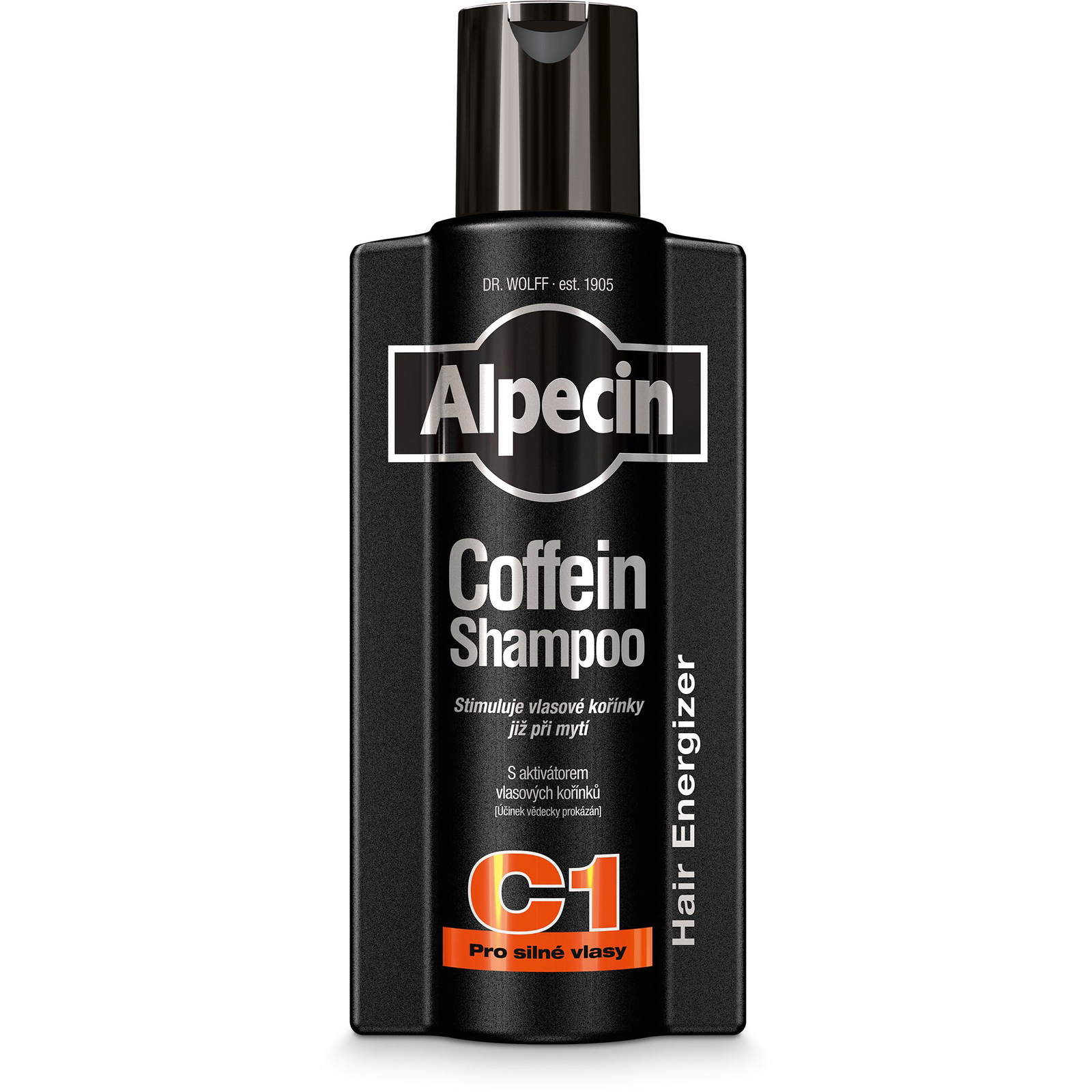 ALPECIN Coffein Shampoo C1 Black Edition XXL, 375ml (4008666224712)