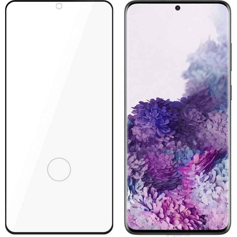 3mk HardGlass Max edzett üvegfólia 9H FingerPrint Samsung Galaxy S20 Ultra 5G (3M001420)