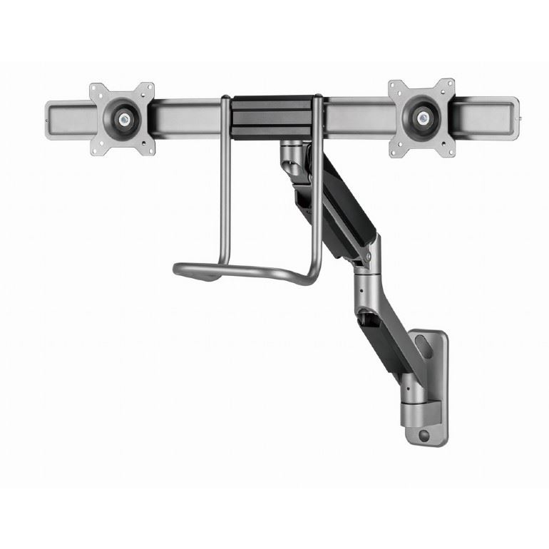 Gembird 2 karos fali monitor tartó 17”-32” 8kg-ig (MA-WA2-02) (MA-WA2-02)