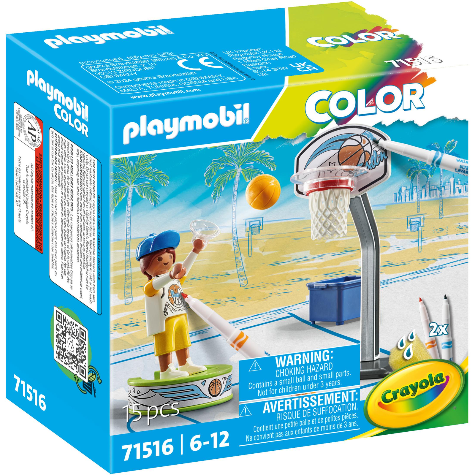 Playmobil 71516 Korcsolyázó kosárlabdával (4008789715166)