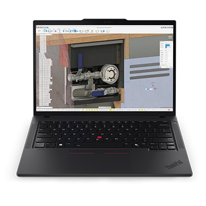 Lenovo ThinkPad P14s Gen 6 (AMD) Copilot+ PC AMD Ryzen AI 7 PRO 350 Мобилна работна станция 35,6 см (14") Тъчскрийн 2.8K 64 GB DDR5-SDRAM 1 TB SSD Wi-Fi 7 (802.11be) Windows 11 Pro Немски Черен