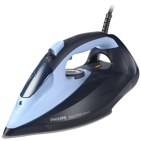 Philips 7000 series DST7041/21 strygejern SteamGlide Elite-strygesål 2400 W Blå