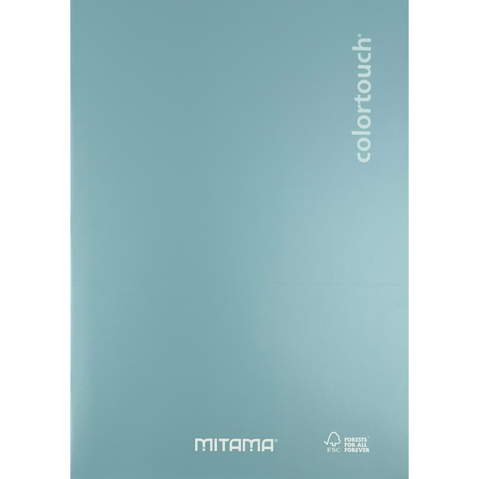 MITAMA A4, vonalas, margós, 40+2 lapos, metál világoszöld (62010-90238)