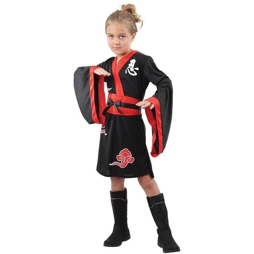 Nindzsa lány Warrior Jelmez 110/120 cm (5906639405863)