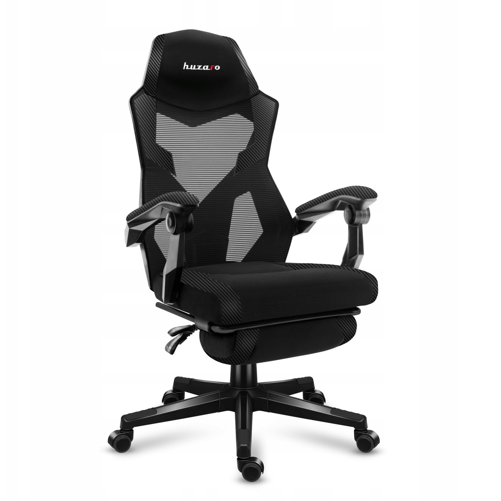 NoName Combat 3.1 Carbon gamer szék, ergonómikus, fekete (HZ-COMBAT 3.1 CARBON)