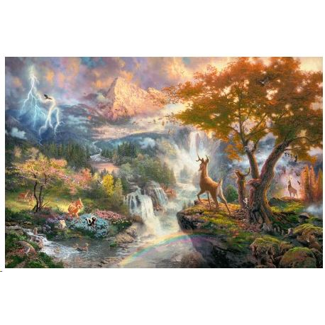 Puzzle Schmidt Spiele Thomas Kinkade 1000 dílků Puzzle PQ 1000 Bambi