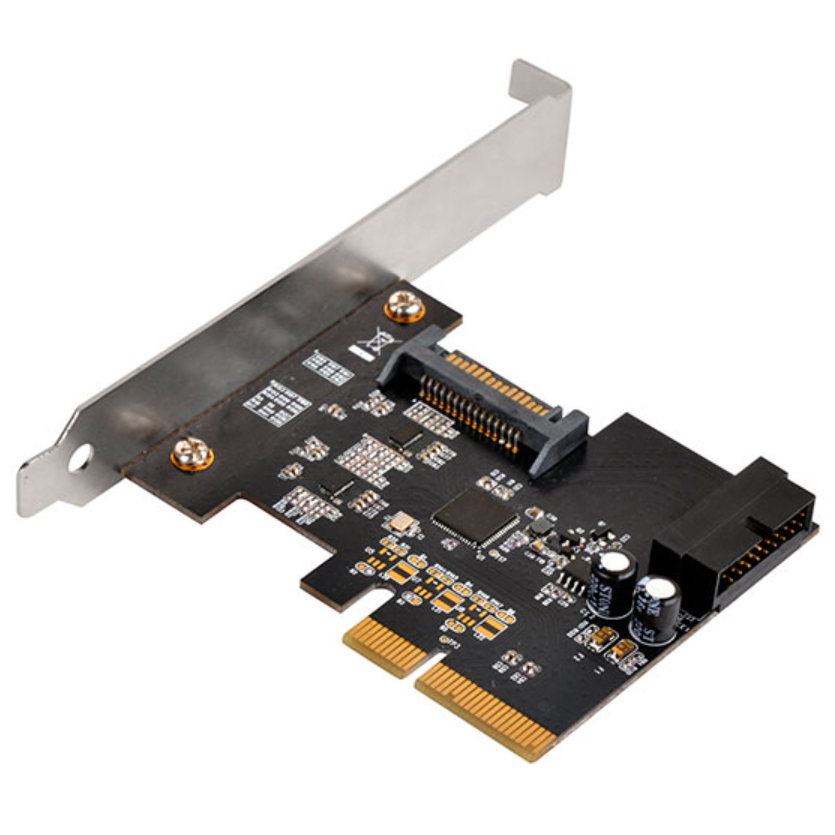 SilverStone SST-ECU04-E USB PCIe portbővítő (SST-ECU04-E)