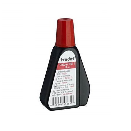 Trodat Bélyegzőfesték 28ml - Piros (FT7011P)