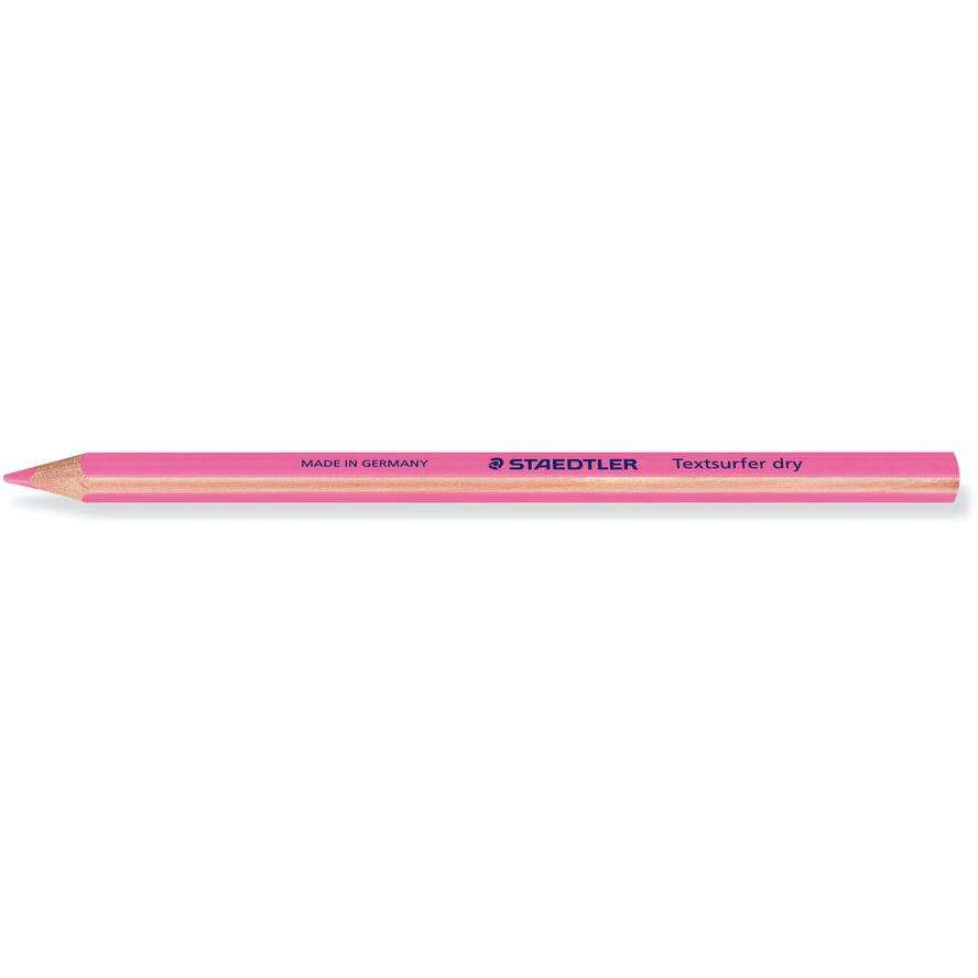 Staedtler Textsurfer Dry Háromszögletű szövegkiemelő ceruza - Neon rózsaszín (12 db / csomag) (128 64-23)