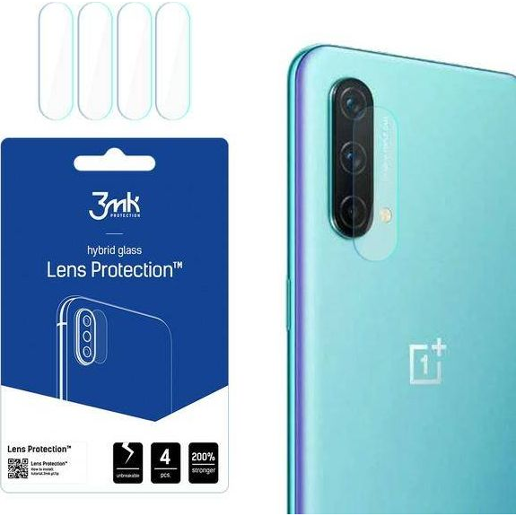 Hybridní Sklo 3MK pro OnePlus Nord CE 5G, 4 ks