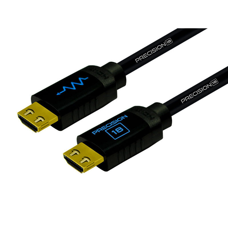 Blustream Precision 18Gbps Passzív HDMI kábel 1.0m Fekete (HDMI18G-1)