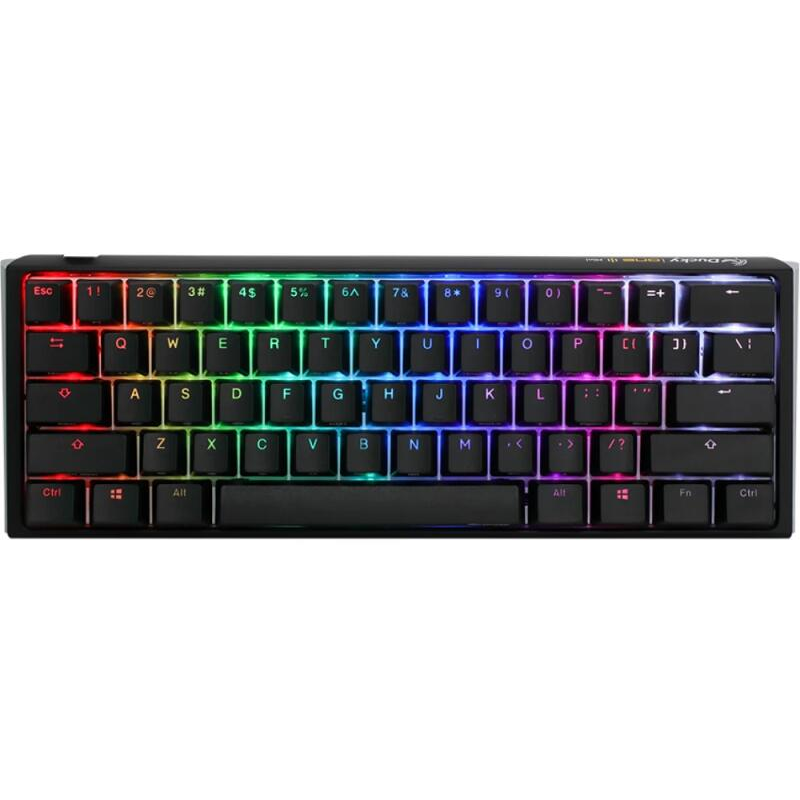 Billentyűzet Ducky ONE 3 Mini MX Brown RGB Premium ABS Magyar (HU) Fekete (DKON2161ST-BHUALCLAWSC1)