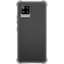 Samsung Galaxy A42 (5G) félig átlátszó fekete tok