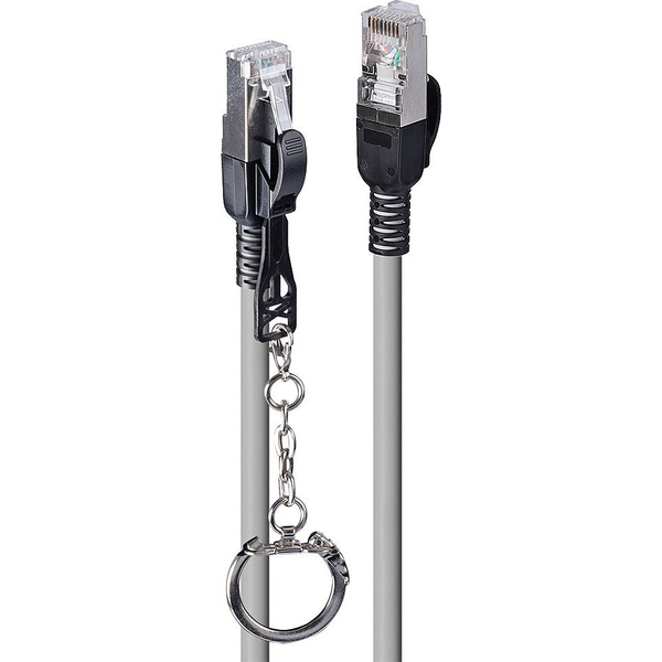 Lindy 47608 cabluri de rețea Gri 15 m Cat6a S/FTP (S-STP)