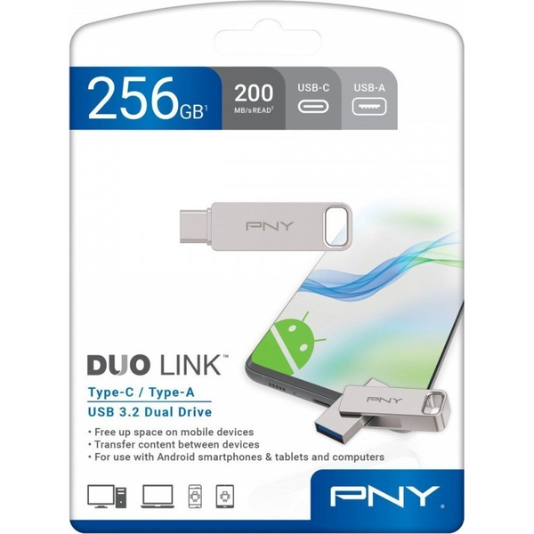 Pny Pnyfdi256Dulinktyc USB Flash Meghajtó