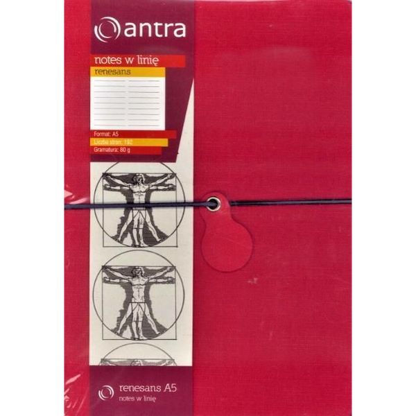 Antra Notes A5 Linia Renesans (244320)