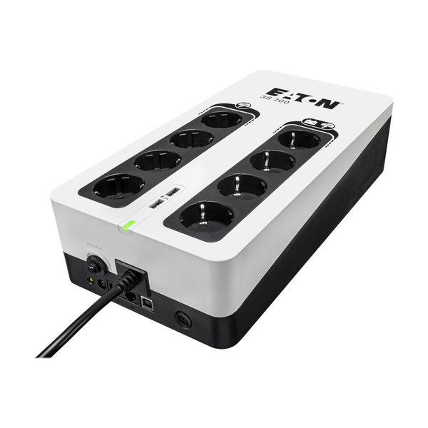 Eaton 3S700D непрекъсваемо токозахранващо устройство (UPS) Стендбай (Офлайн) 0,7 мм² 420 W 8 Изход(и) за променлив ток