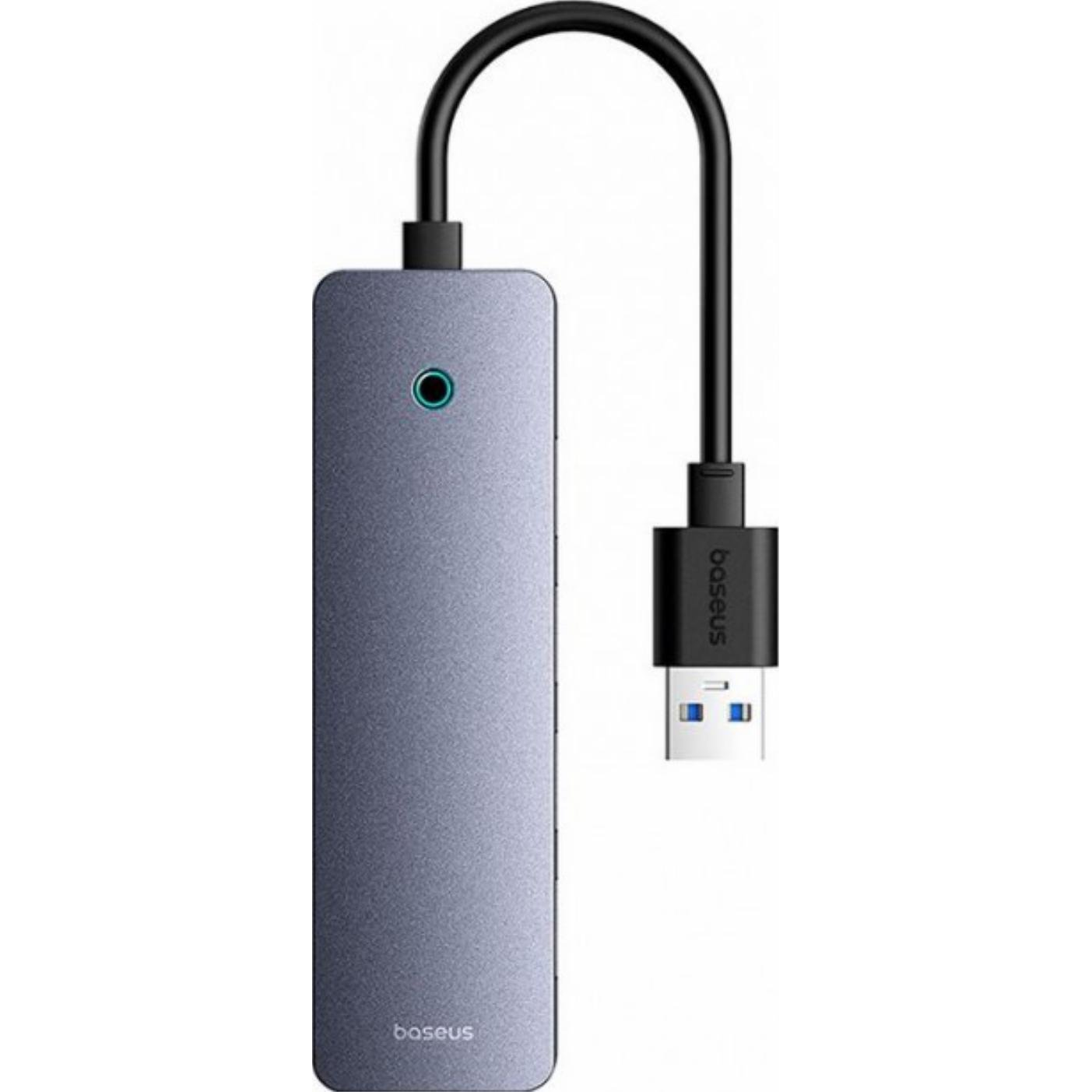 Baseus B0005280B811-10 UltraJoy Lite 4in1 szürke HUB (B0005280B811-10)