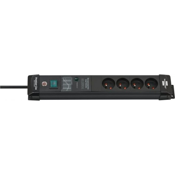 Alargador 4 Tomas Modelo Premium-line 3m
