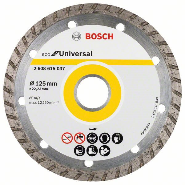 BOSCH 2608615037 Universal Turbo 125×22,23×2,4×7 mm (2.608.615.037)