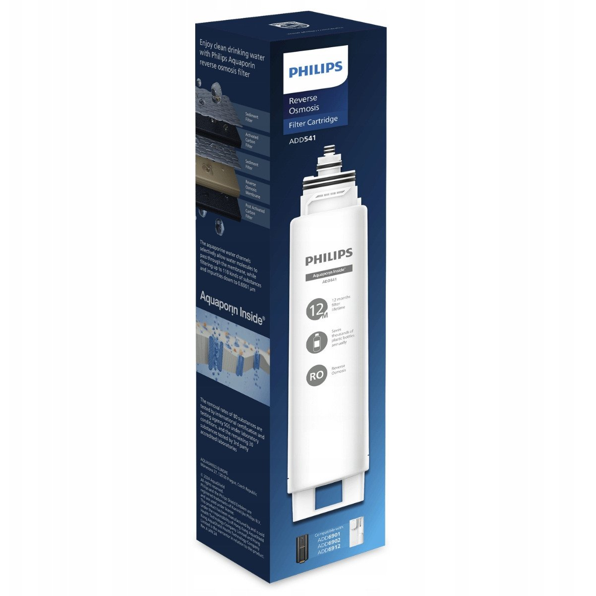 Filtračná vložka do dávkovača vody Philips ADD541RO/10 1 ks