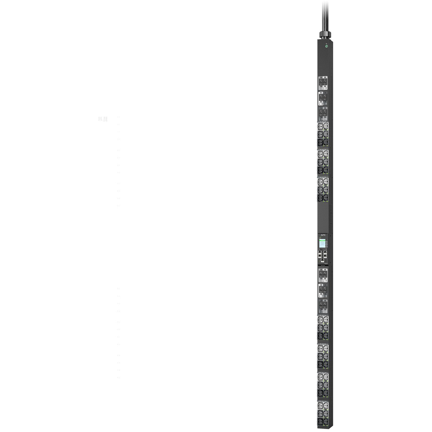 APC NetShelter napäťová distribučná jednotka (PDU) 42 AC zásuvky/AC zásuviek 0U Čierna (APDU11450SW)