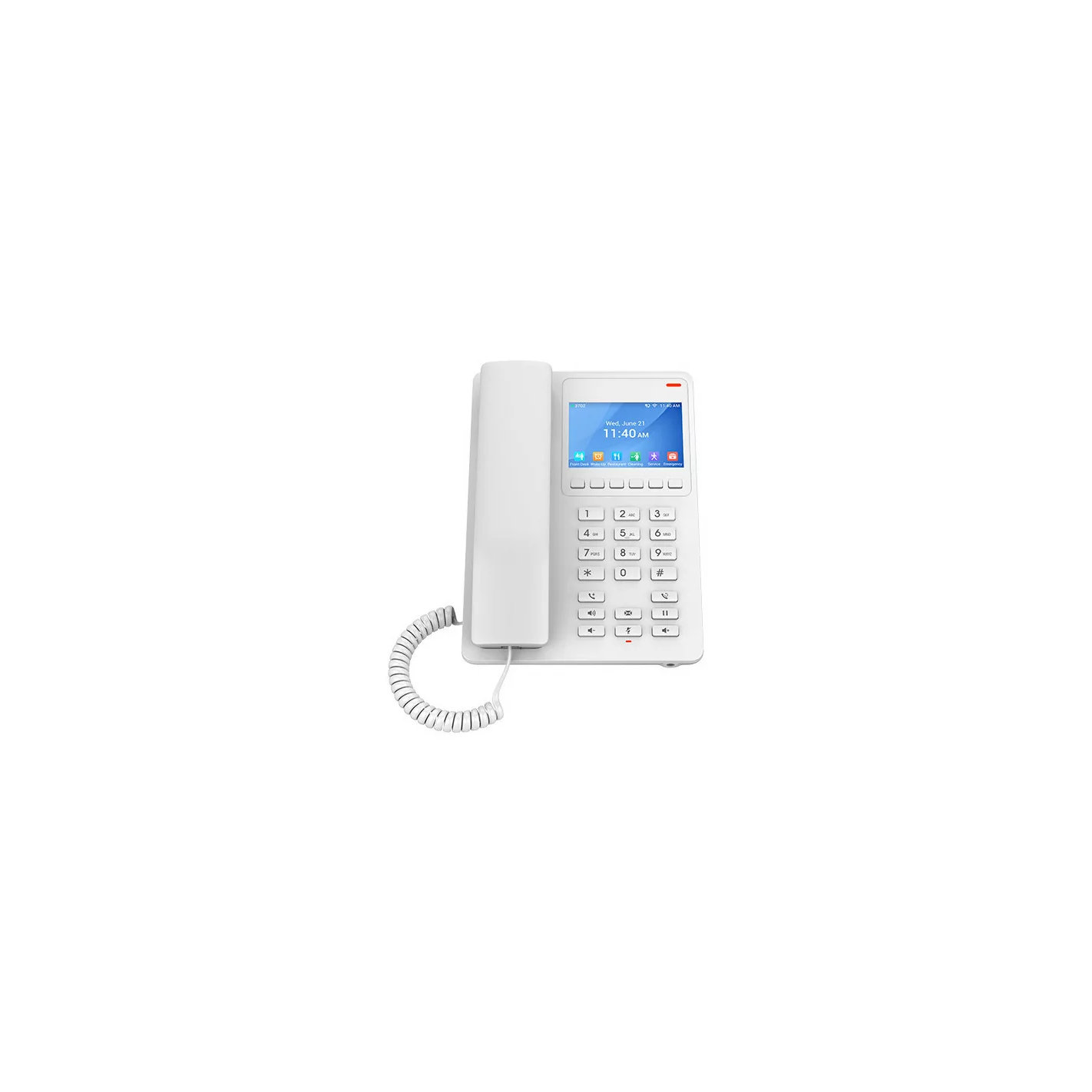 Grandstream GHP630W WiFi 2 Vonalas VoIP Telefon - Fehér (GHP630W)