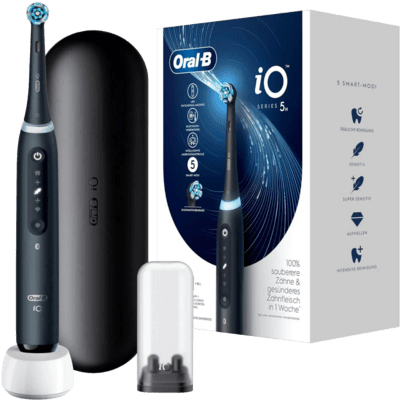 Oral-B iO Series 5 Volwassene Vibrerende tandenborstel Zwart