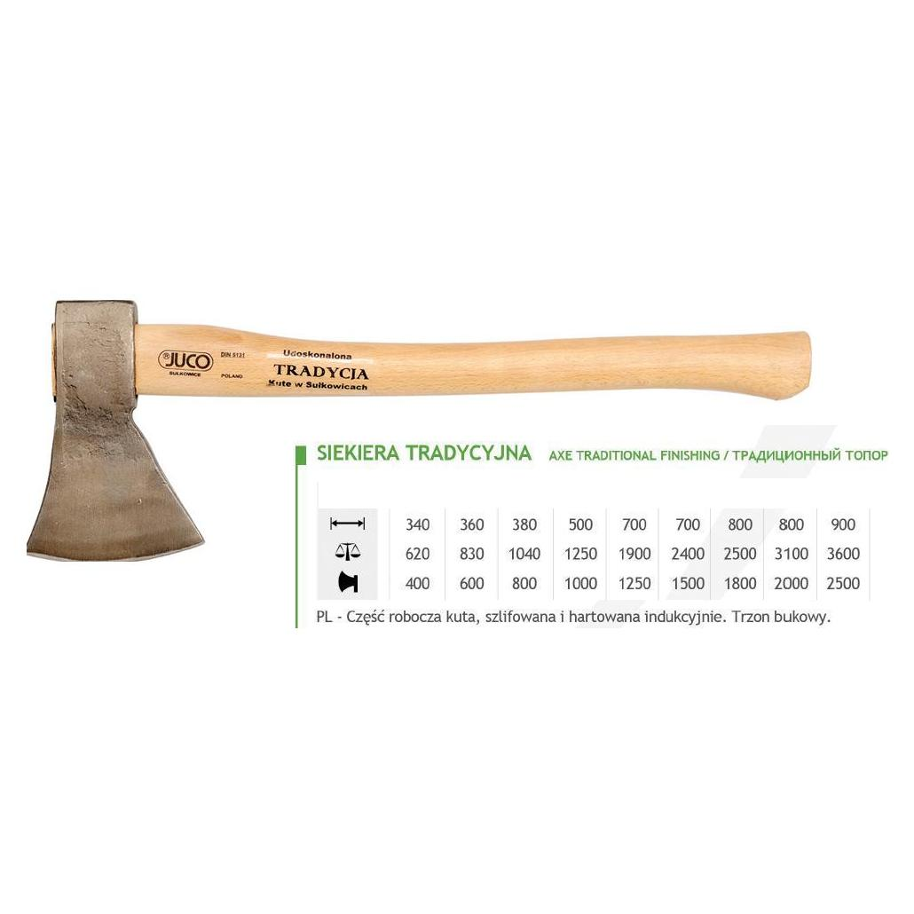 Juco 14165 Kanadai Univerzális Fejsze - 1.80 kg (T7072)