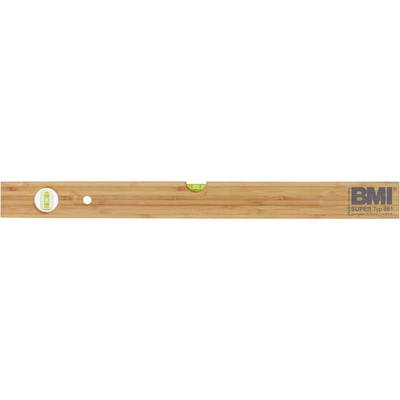 Nivela cu bula de aer, BMI, Lemn, 1.0 mm/m, Galben