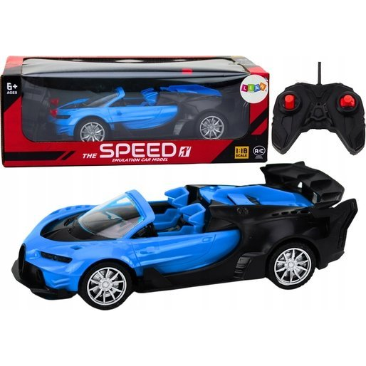 Játékautó Távirányítós Sportautó RC 1:18 Kék 19180