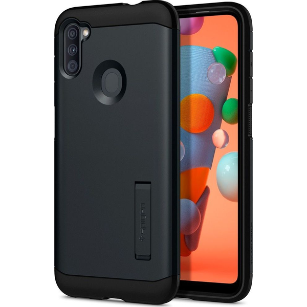 Zadní Kryt Spigen pro Samsung Galaxy A11 šedý