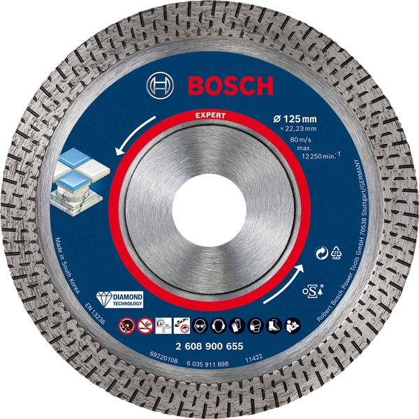 Bosch Expert HardCeramic rundsavklinge 12,5 cm 1 stk